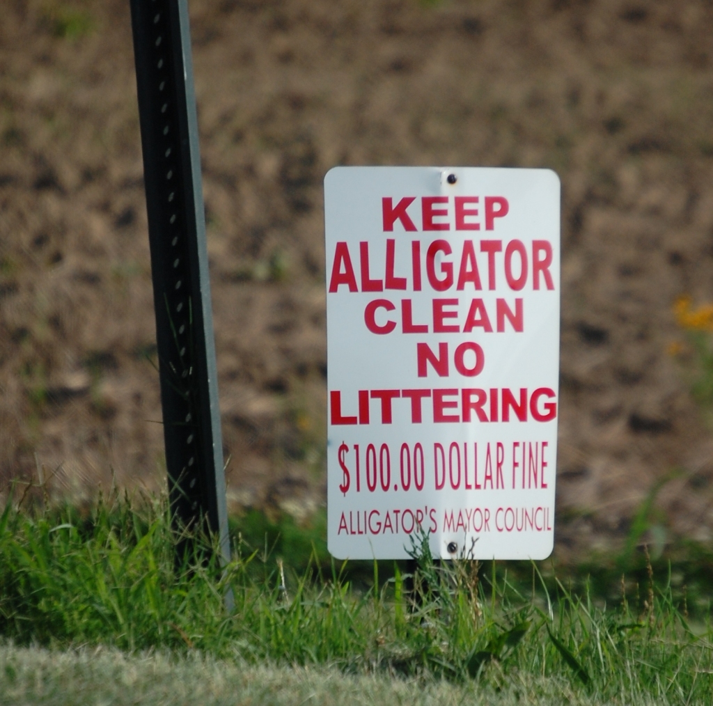 Keep Alligator Clean!