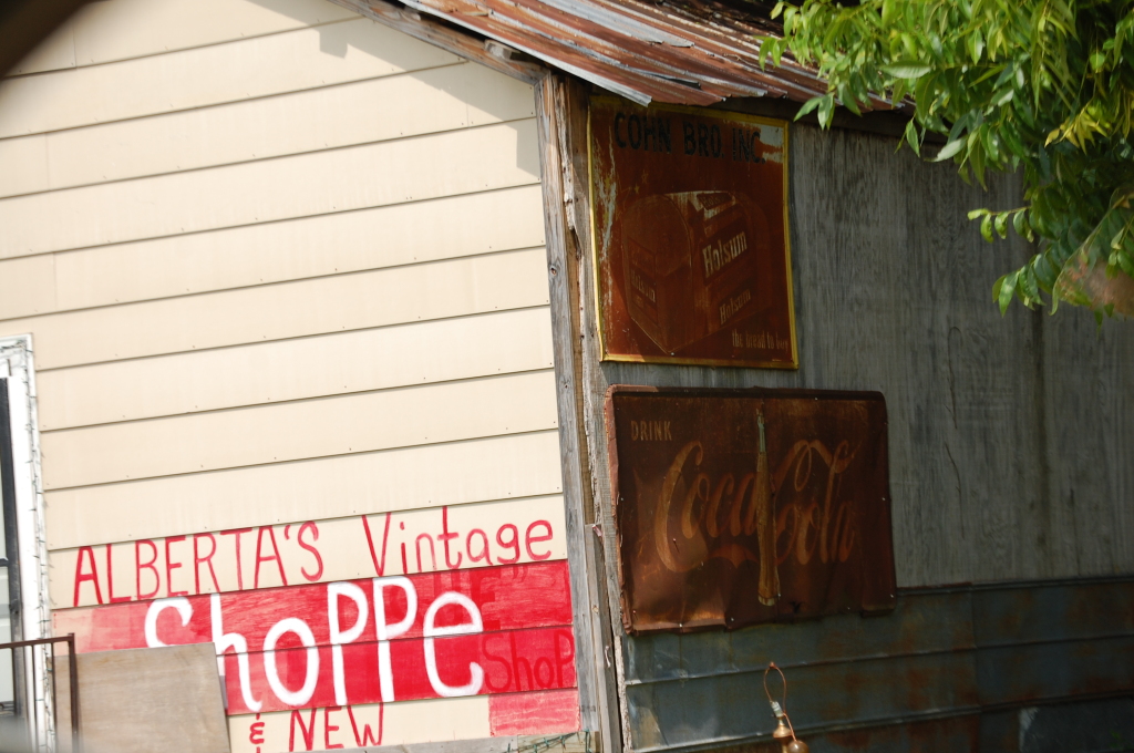 Some old rusty vintage signs at Old Country Store