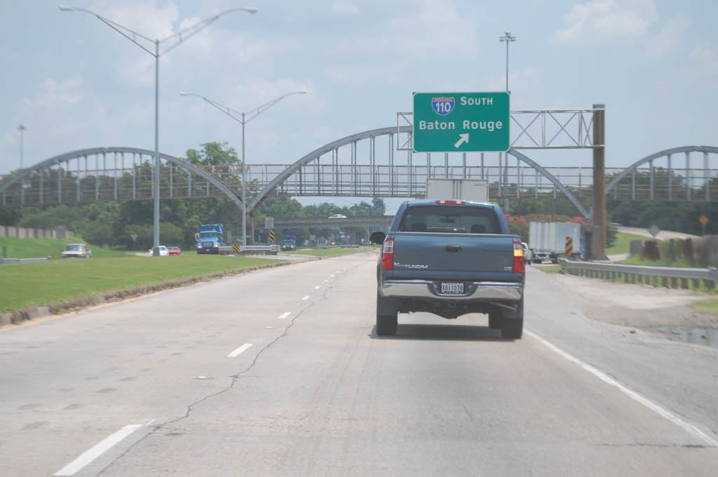 Heading towards Baton Rouge