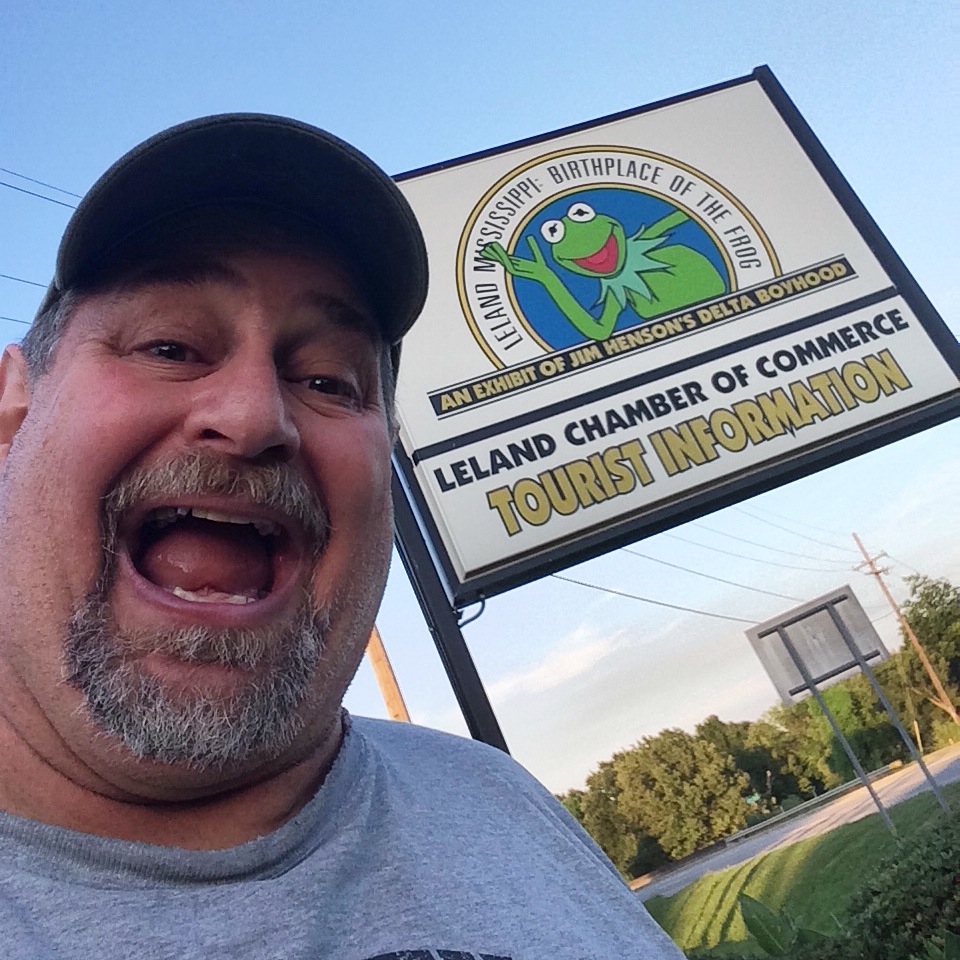 Sumoflam at the "Birthplace of Kermit the Frog" in Leland, MS