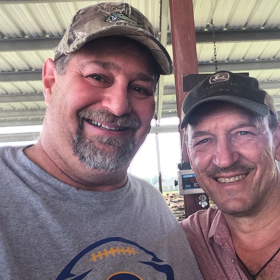 Sumoflam and Swamp People's Troy Landry...one of the friendliest and most personable guys you'll ever meet (Troy that is...)