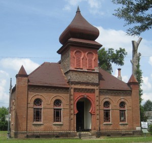 Old Gemiluth Chassed synagogue in Port Gibson