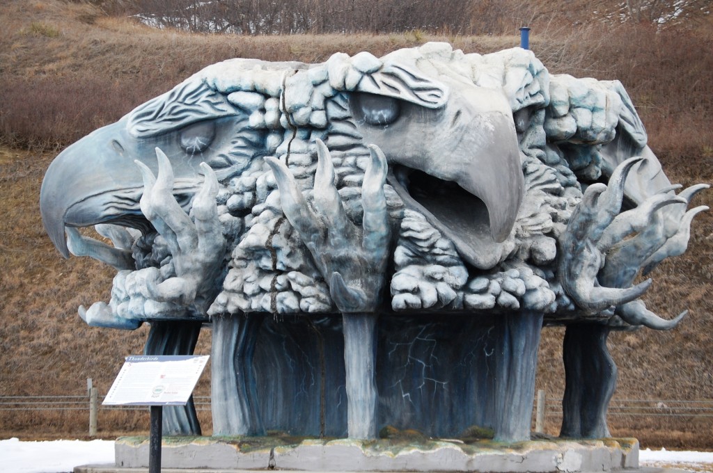 Thunderbird Sculpture in Bismarck, ND