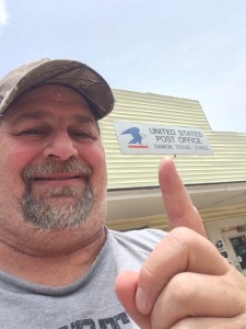 I sent this to my friend Damon. The old clapboard style post office in Damon, TX