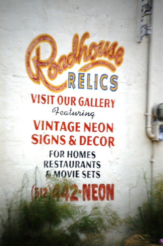 Roadhouse Relics Wall Sign in Austin