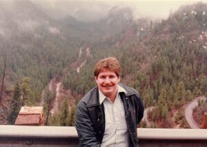 Sumoflam at the Oak Creek Canyon Overlook in 1982