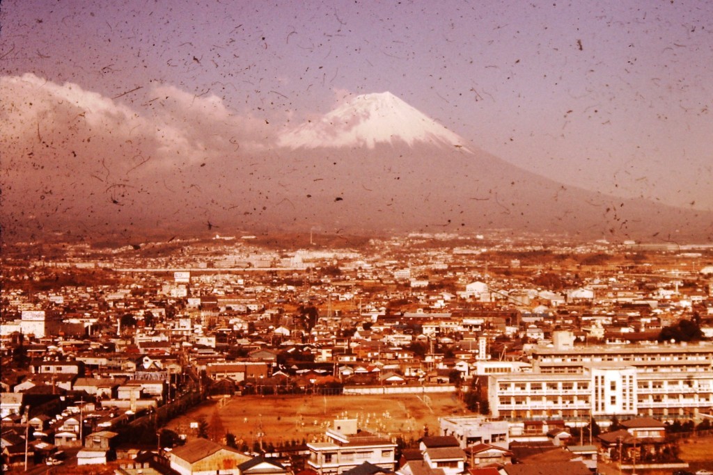 Mt. Fuji and Fuji City ca. 1978