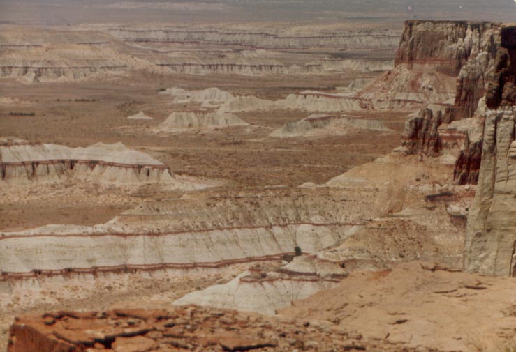 Coal Mine Canyon on the Navajo Reservation