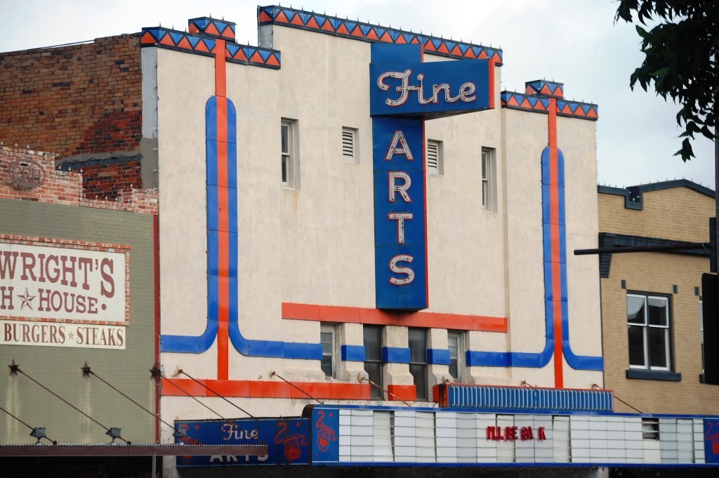 Old Fine Arts Theatre in Denton, TX