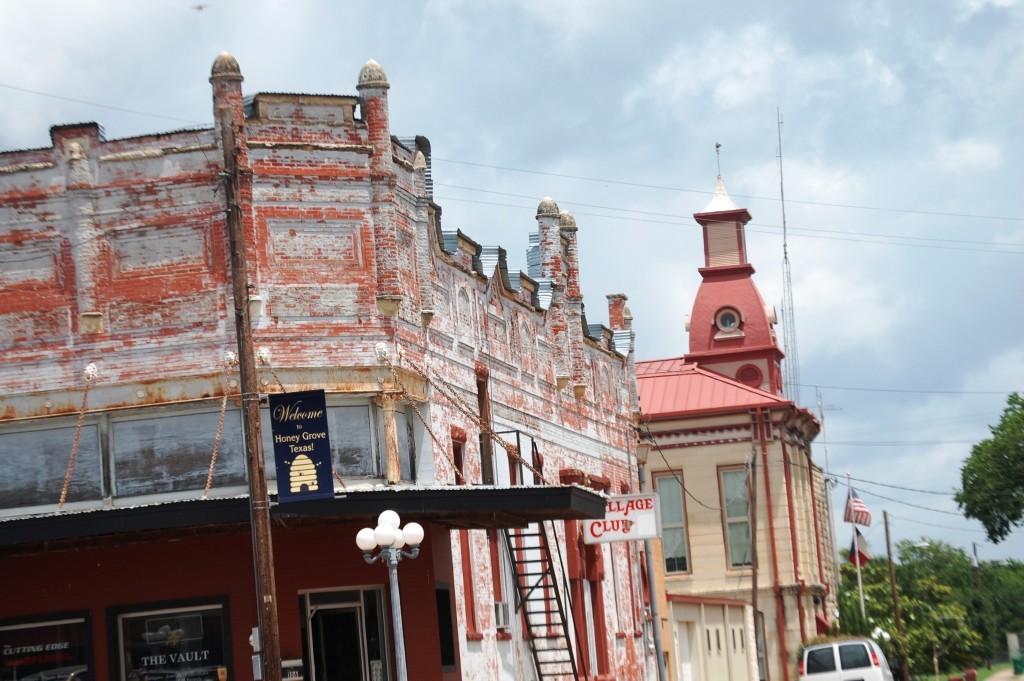 A view of Honey Grove, Texas