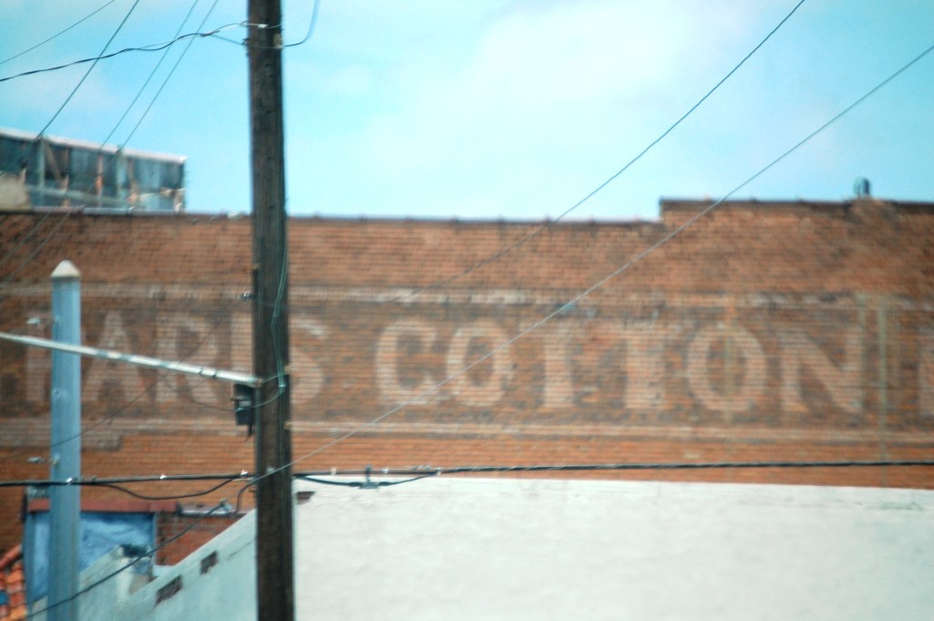 Paris Cotton old ghost sign