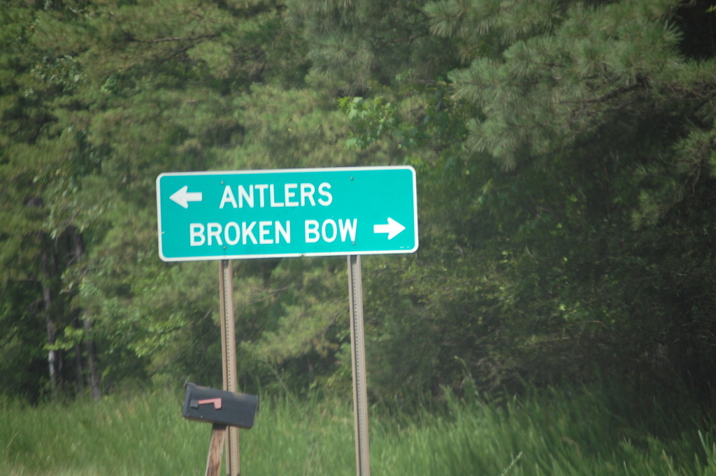 Antlers or Broken Bow? 