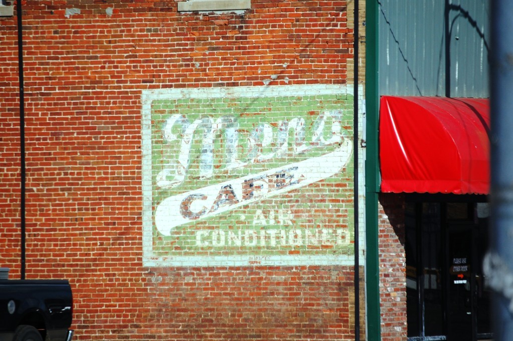 Old Ghost Sign in Mena, AR