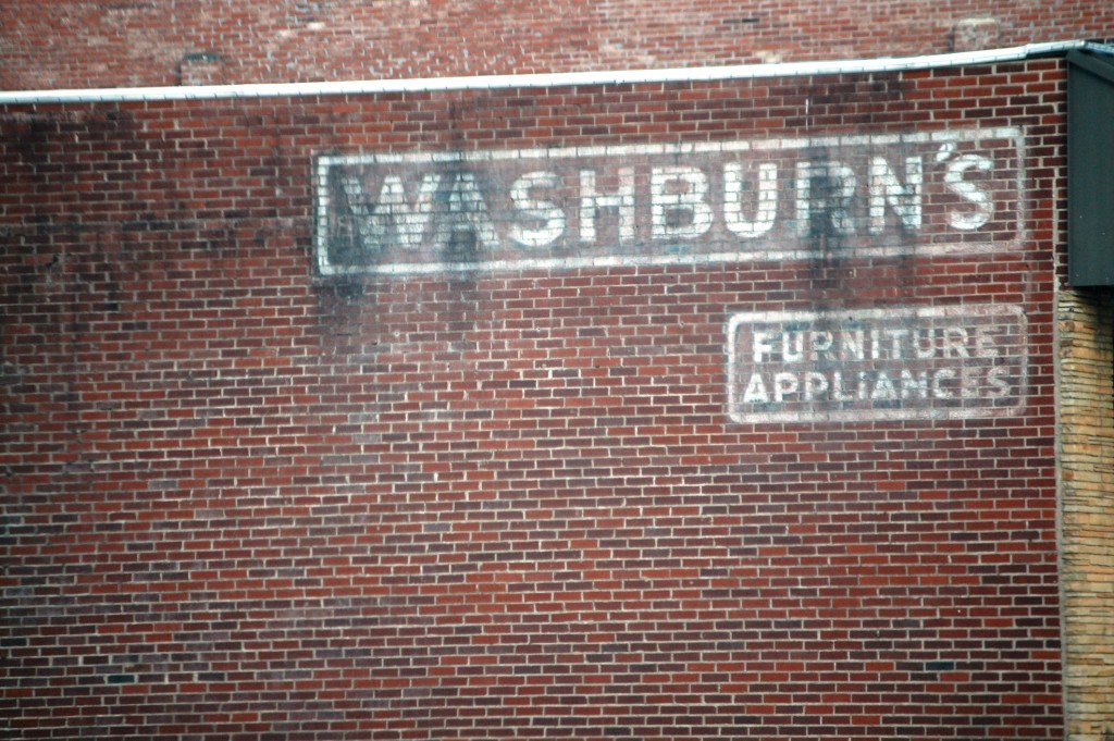 Ghost Sign in Mena, AR