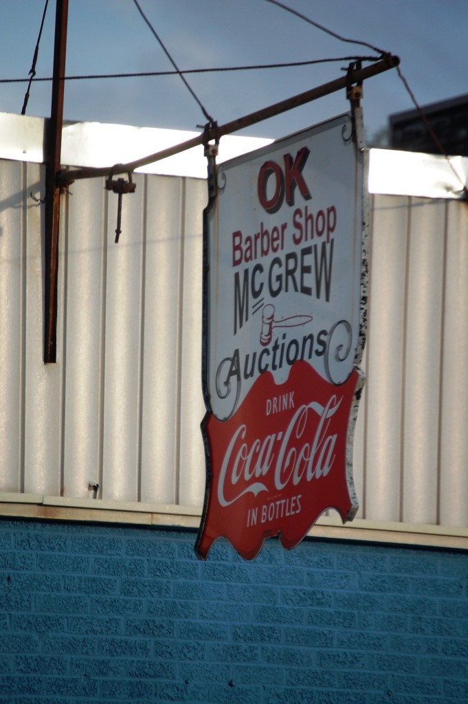 The OK Barber Shop in Glenwood, AR