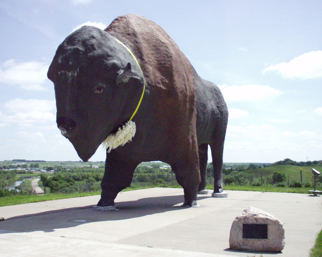 World's Largest Buffalo in Jamestown, ND