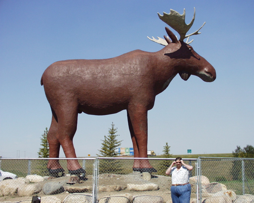 Mac the Moose in Moose Jaw, Saskatchewan