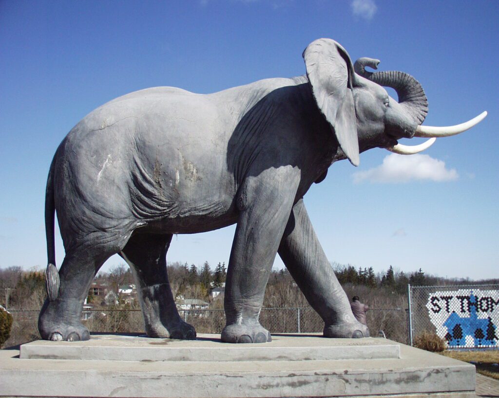 Jumbo the Elephant, St. Thomas, Ontario