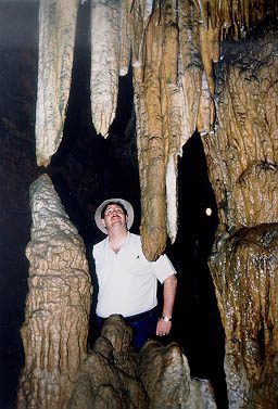 Down in Japan's version of Mammoth Cave in 1988
