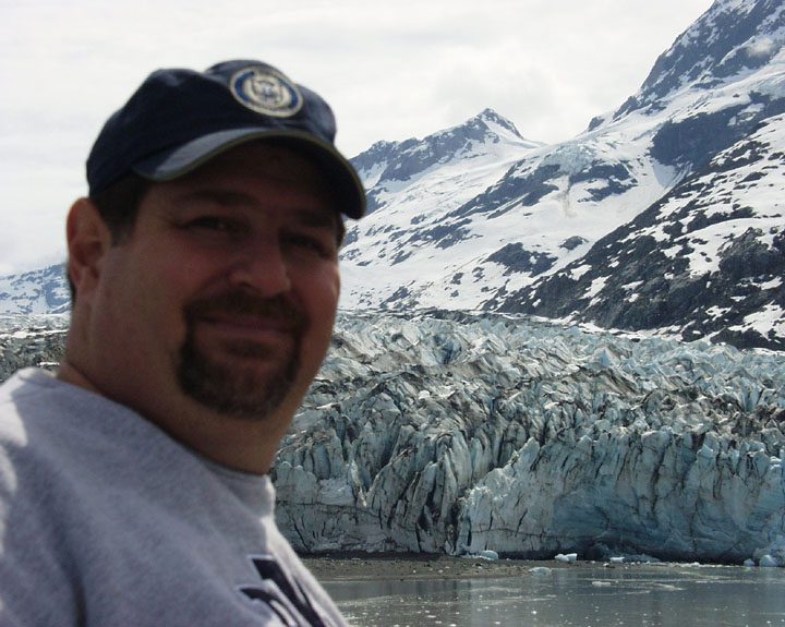 On Glacier Bay in Alaska