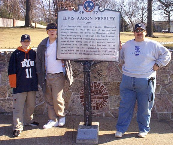 Then, there was the visit to Graceland, home of Elvis back a few years ago