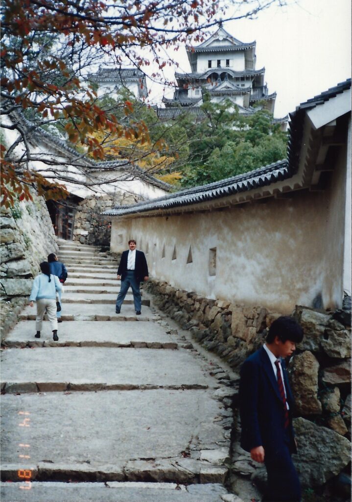 Himeji Castle in Himeji, Japan...visited in 1987