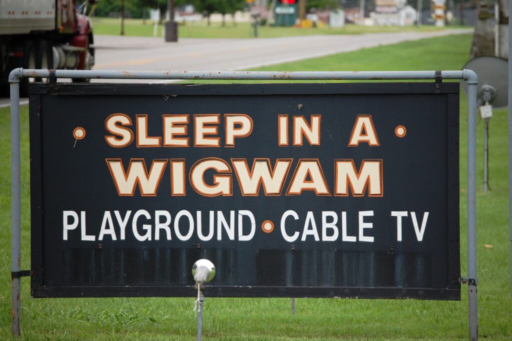 Sleep in a Wigwam