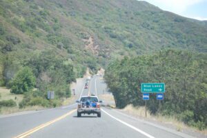 CA Hwy 20 goes through scenic hill country