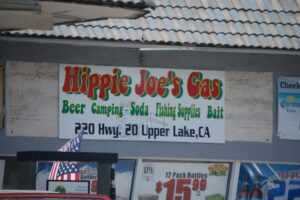 Hippie Joe's Gas in Upper Lake, CA