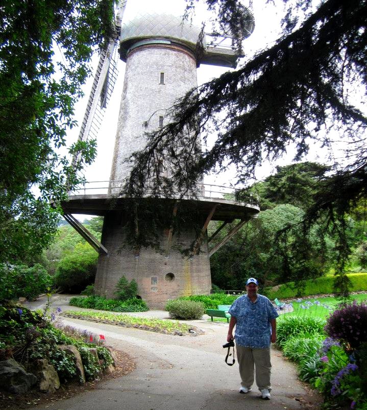 Dutch Windmill (North Windmill) in Golden Gate Park