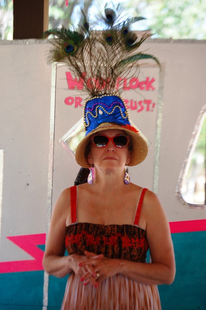 Hats were everywhere...better than the Kentucky Derby!