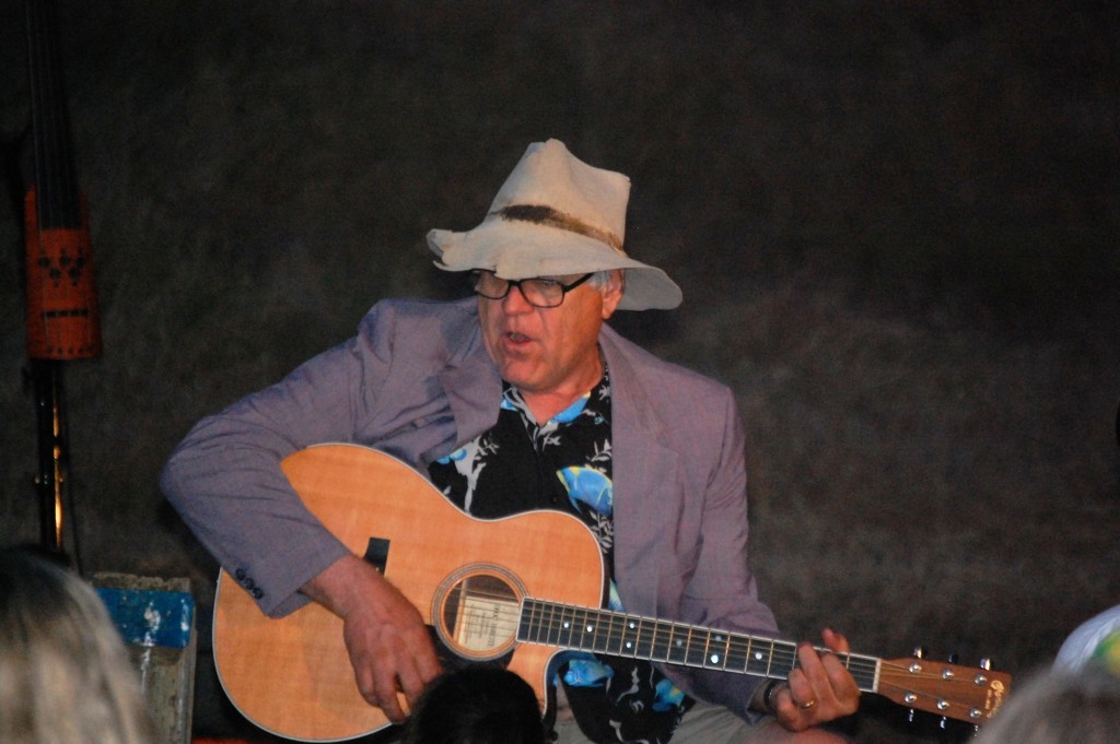 Uncle Fred singing songs around the campfire...yes THOSE songs (Like Old McDonald...)