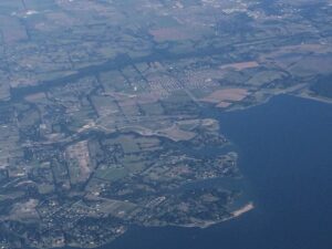 Flying over Dallas