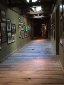 Wooden hallway in Sundance Resort