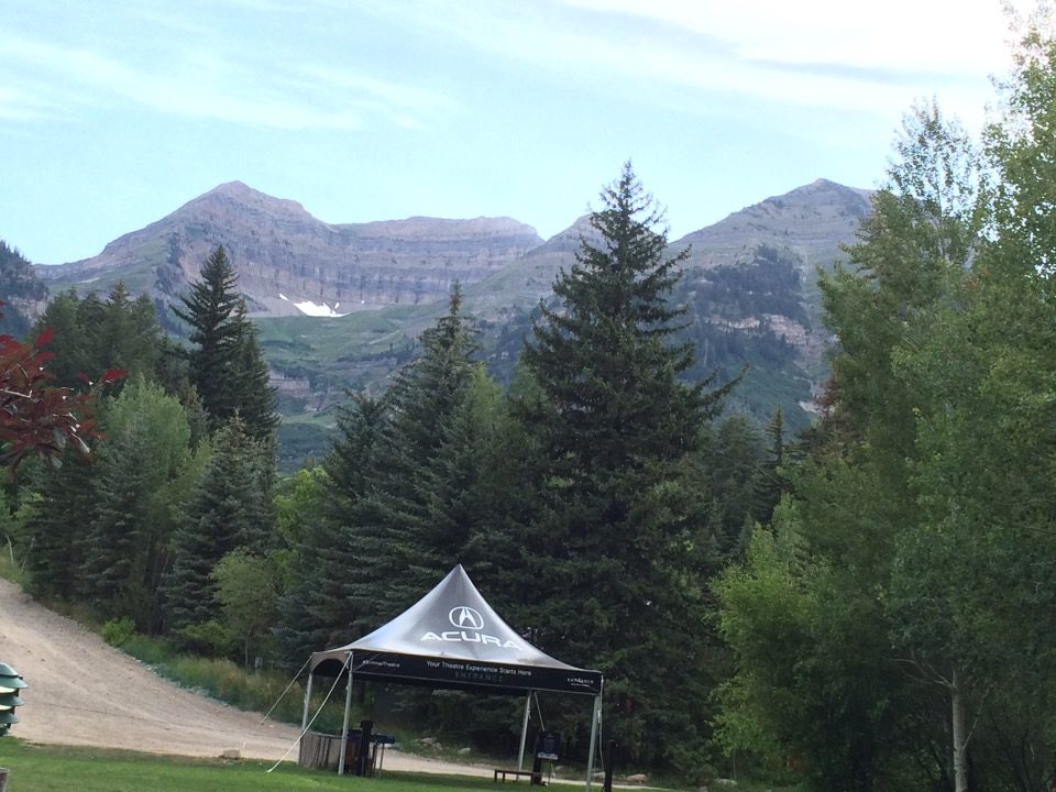 Mount Timpanogos as seen from Sundance Resort