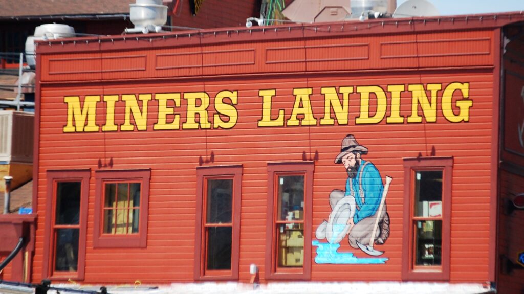 Miner's Landing on the Seattle Waterfront