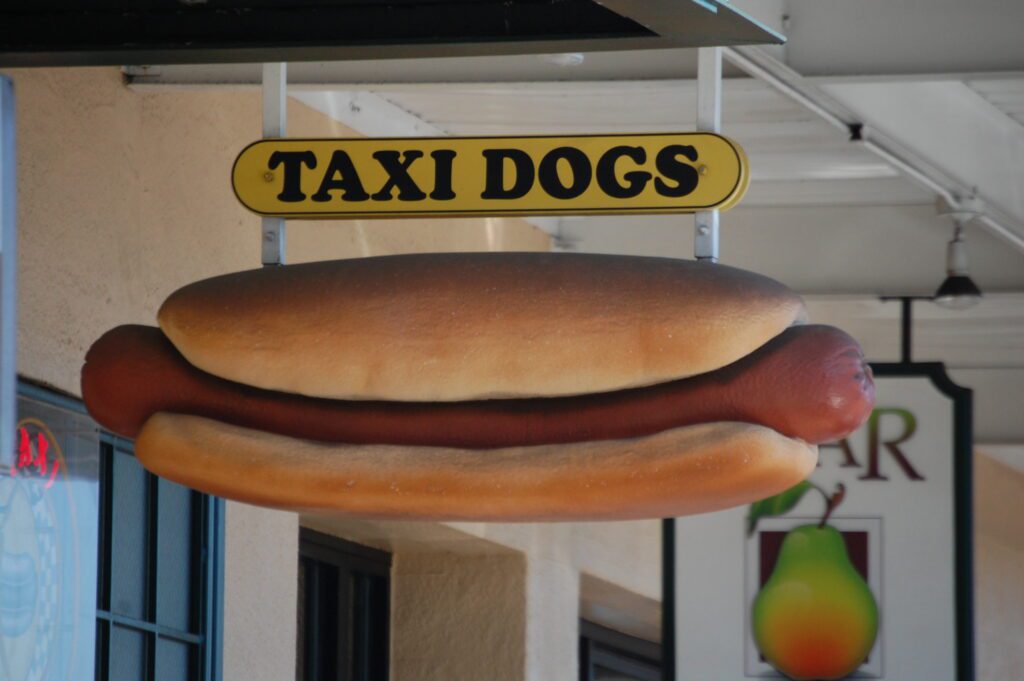 A unique Hot Dog Eatery along the waterfront