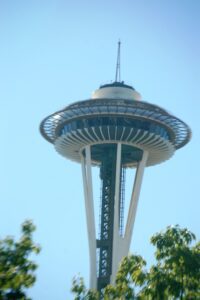 The Space Needle as seen from the Duck