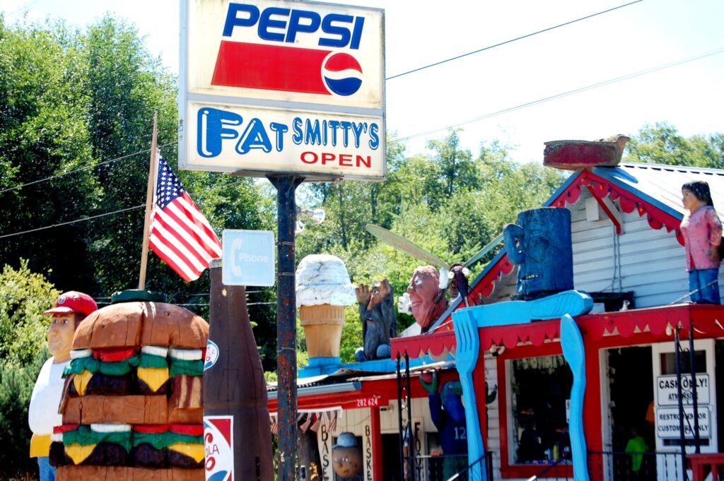 Fat Smitty's, a burger joint near Port Townsend, WA. 