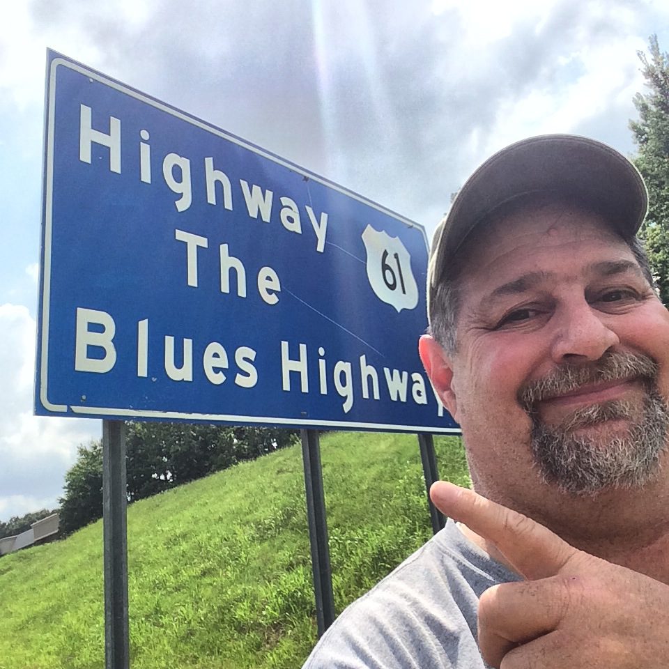 On the Blues highway in Mississippi in 2014