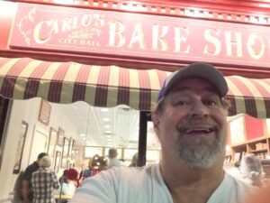 At Carlos Bake Shop in Hoboken, NJ in 2015