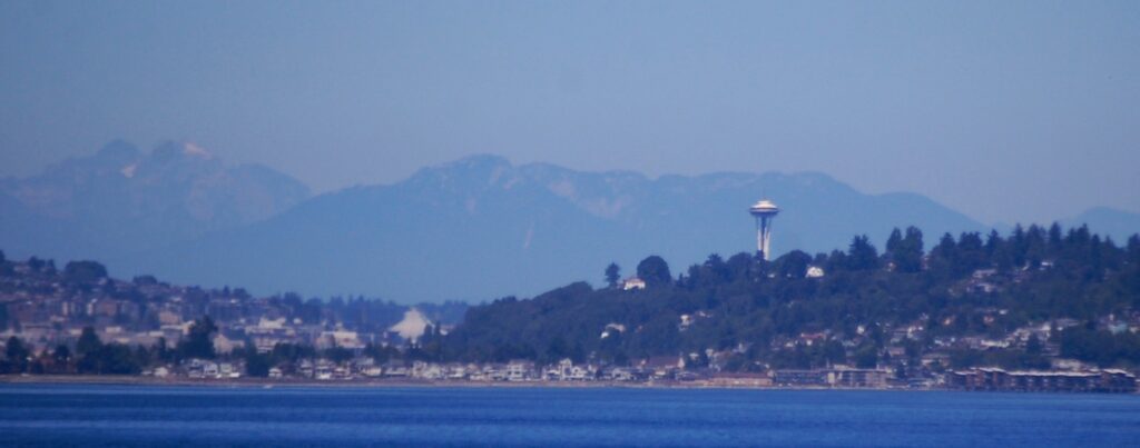 View of Seattle from the Ferry