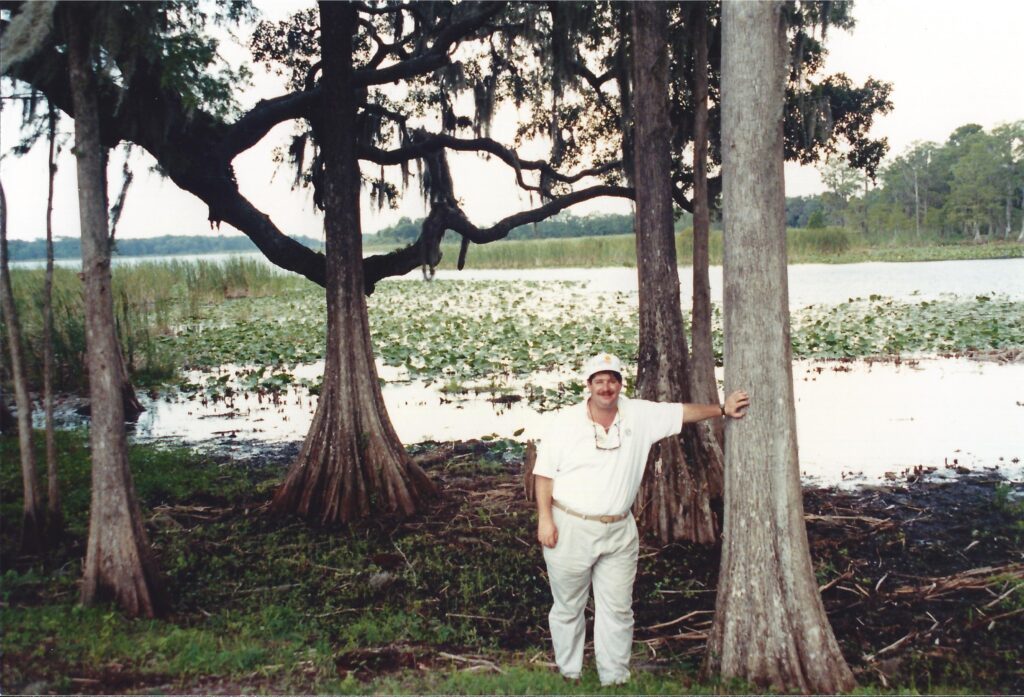 At the Everglade in Florida in 1990