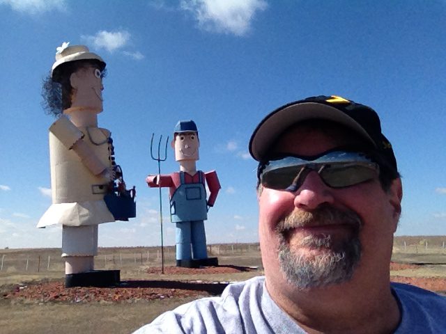 On the Enchanted Highway in Western North Dakota in 2013