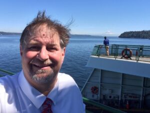 On the Ferry to Seattle