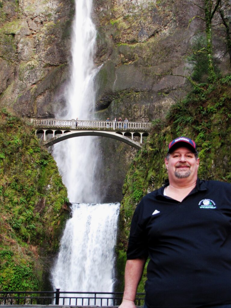 Perhaps my favorite all-time wterfall is Multnomah Falls in Oregon. This was taken in 2012