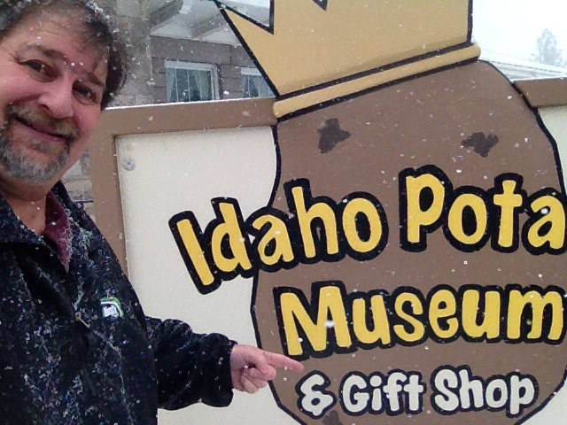 At the Idaho Potato Museum in 2013