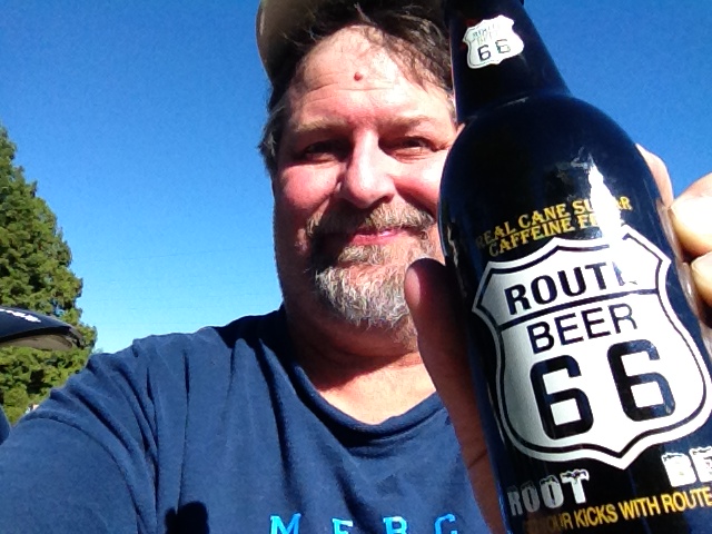 Picked this bottle of Route Beer 66 at Rabbit Ranch in Illinois in 2013
