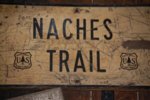 Old Naches Trail Sign