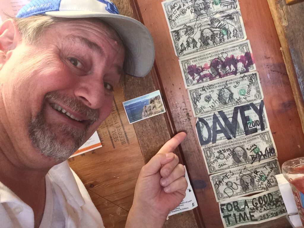 I found a Davey Dollar in Naches Tavern!